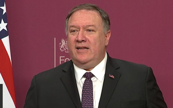 Ngoại trưởng Mỹ Mike Pompeo. (Ảnh: BBC)