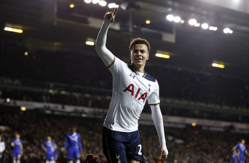 Dele Alli tiếp tục phong độ bùng nổ trong thời gian gần đây. Ảnh: Reuters.