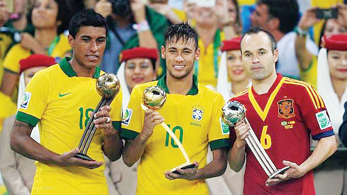 Naymar là mục tiêu công kích của truyền thông Tây Ban Nha trước thềm World Cup