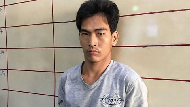 Bị cáo Lương Tấn Bửu tại cơ quan Công an