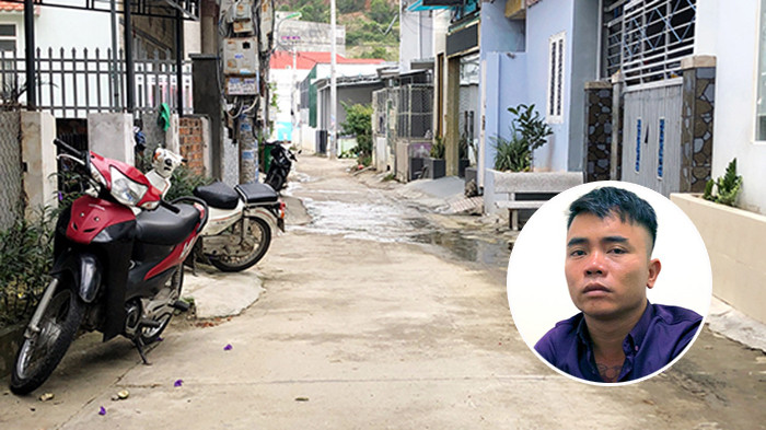 Phạm Út sau khi ra đầu thú và hiện trường nơi nhóm thanh niên bị chém