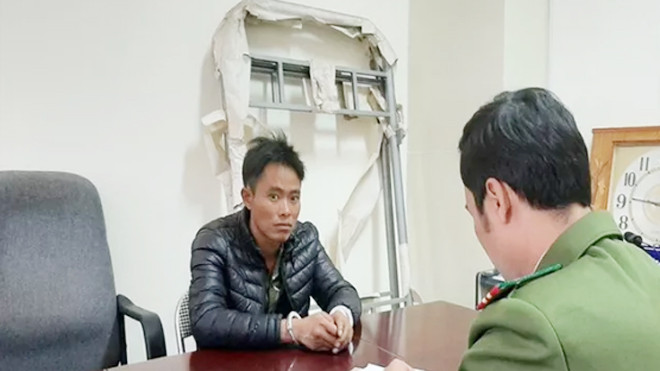 Đối tượng Giàng Seo Mìn. Ảnh: Công an tỉnh Lào Cai