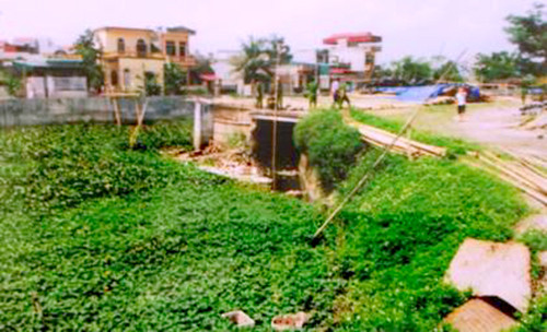 Khu vực nơi phát hiện thi thể nạn nhân