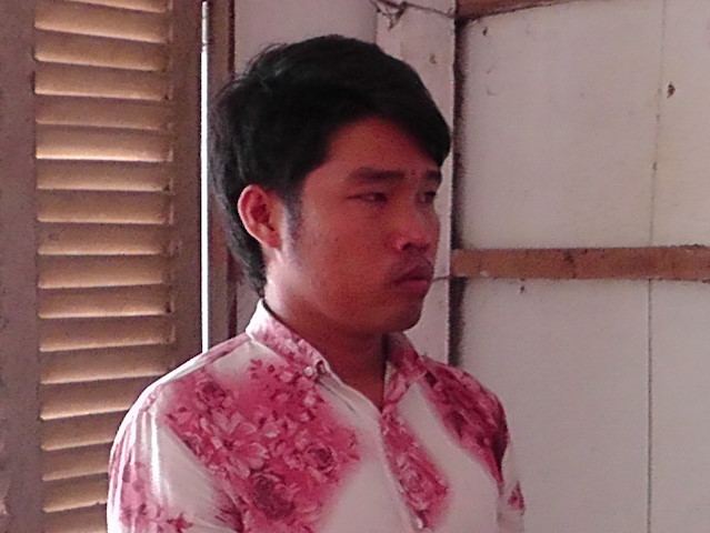 Vẹn tại cơ quan điều tra. Ảnh: Công an cung cấp