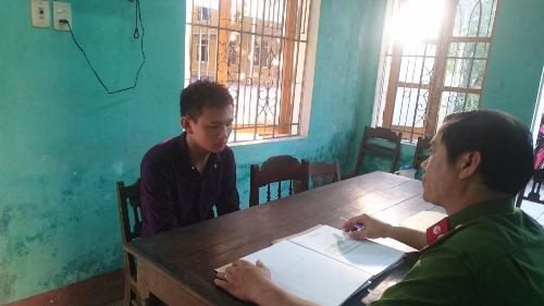 Hải tại cơ quan điều tra