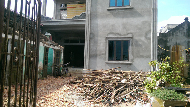 Ngôi nhà mới xây của Vinh