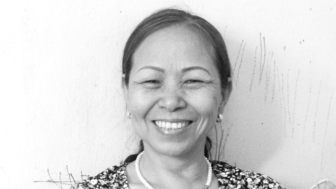 Nụ cười đã trở lại khi bà Mùi đẩy lùi được bệnh suy thận