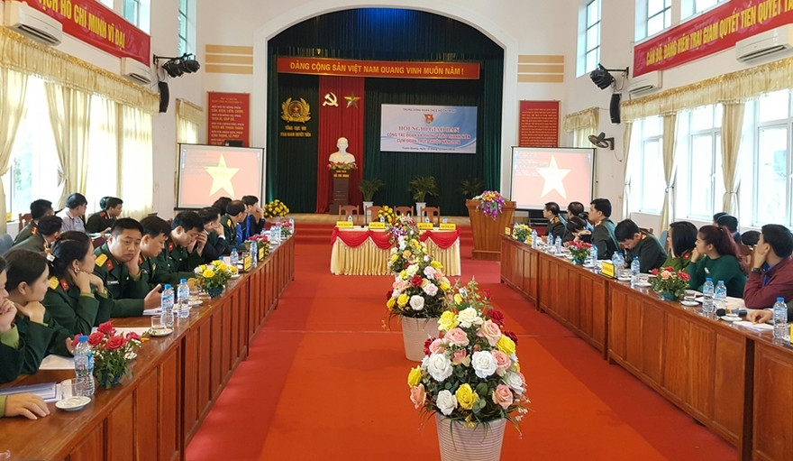 Hội nghị giao ban hội nghị giao ban công tác Đoàn và phong trào thanh thiếu nhi năm 2016 tại trại giam Quyết Tiến.