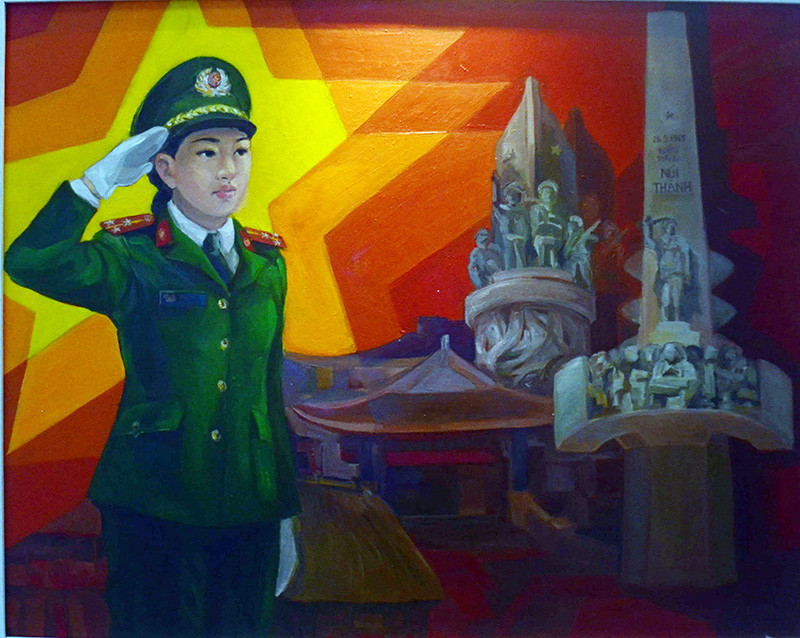 Trại sáng tác Mỹ thuật “Vì an ninh Tổ quốc và bình yên cuộc sống” do Bộ Công an tổ chức nhằm hướng tới kỷ niệm 71 năm Ngày truyền thống Công an nhân dân (CAND) Việt Nam; 11 năm Ngày hội toàn dân bảo vệ an ninh Tổ quốc