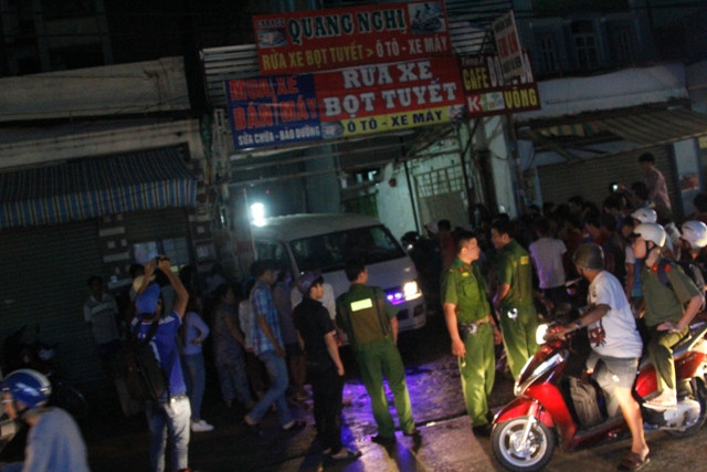 Nơi phát hiện thi thể đôi nam nữ