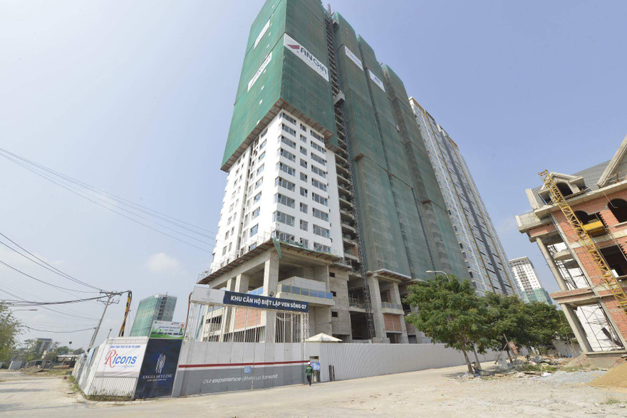 Một trong block thuộc dự Lacasa mà An Gia và Creed Group mua lại của Vạn Phát Hưng.