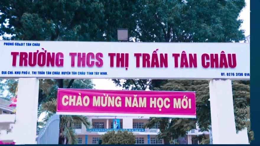 Sáng nay tỉnh Tây Ninh tổ chức Lễ khai giảng năm học mới bằng hình thức trực tuyến.