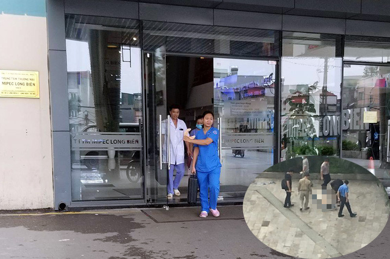 Tòa nhà và nơi xảy ra vụ việc.