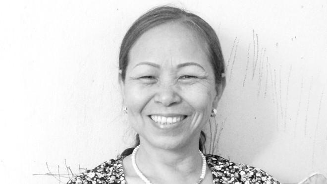 Nụ cười đã trở lại khi bà Mùi đẩy lùi được bệnh suy thận