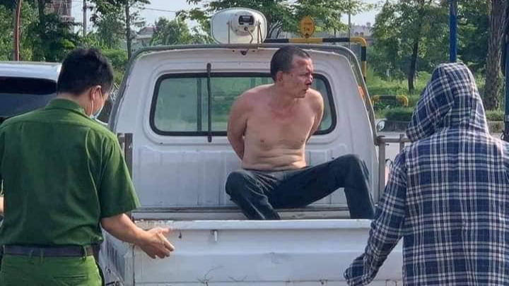 Đối tượng Sáu bị bắt giữ.