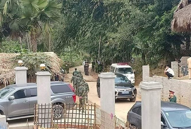 Hiện trường vụ việc.