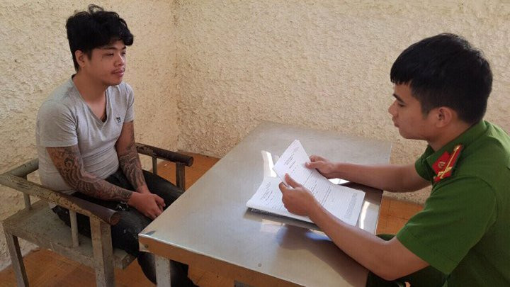 Lâm tại cơ quan điều tra Công an Hà Tĩnh