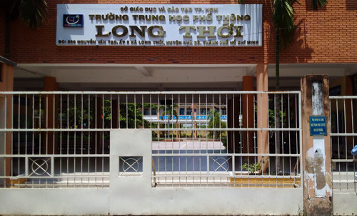 Trường THPT Long Thới, huyện Nhà Bè