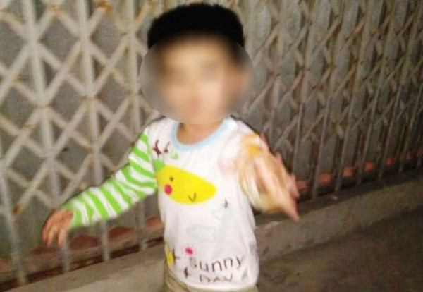 Bé Quang đã được lực lượng chức năng tìm thấy