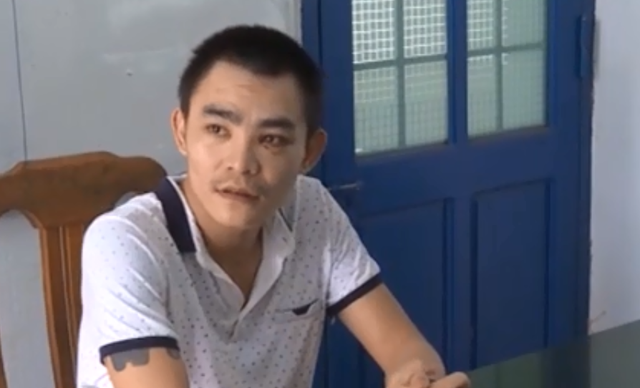 Đối tượng Nghĩa tại cơ quan công an