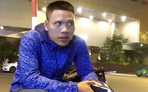 Tư, cầm đầu băng giang hồ. Ảnh: Công an cung cấp