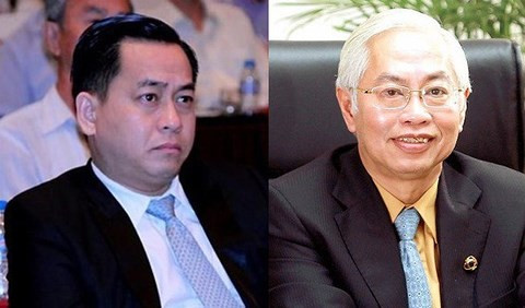 Ông Trần Phương Bình (phải ảnh)