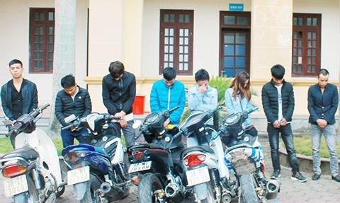 8 đối tượng có kết quả dương tính với ma túy đá