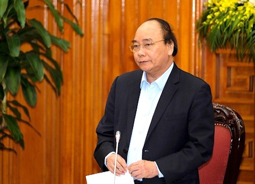 Thủ tướng Nguyễn Xuân Phúc. Ảnh: VGP