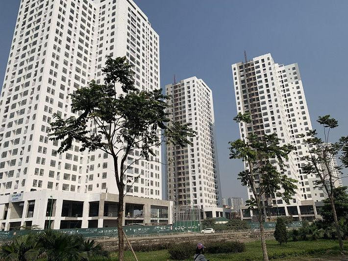 Một dự án được trưng dựng đợt này tại quận Hoàng Mai. Ảnh minh họa