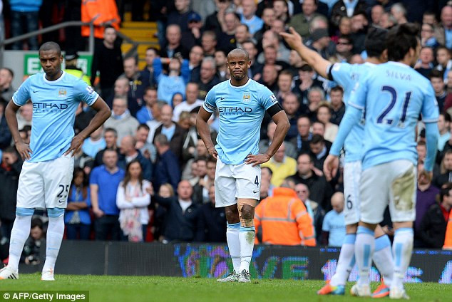 Man City không còn tự quyết định số phận. Ảnh: Dailymail