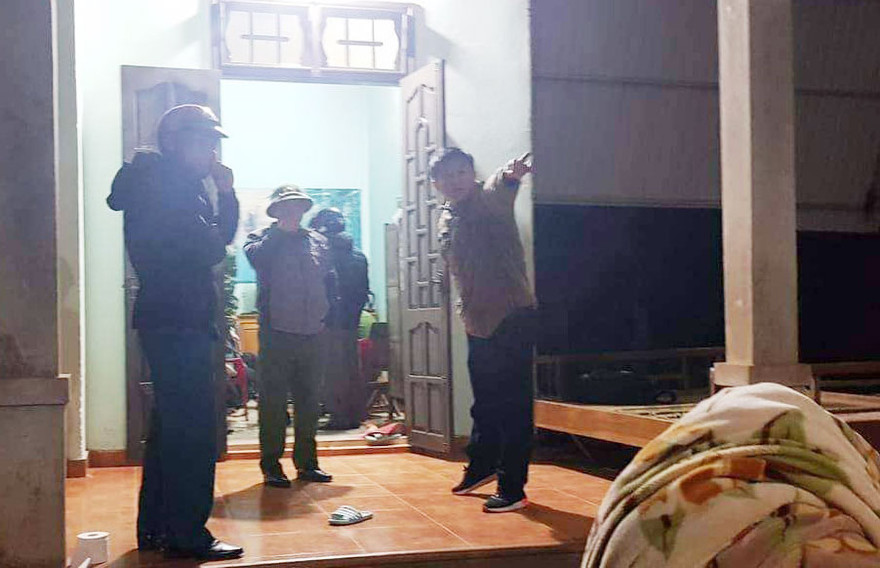  Hiện trường xảy ra vụ việc