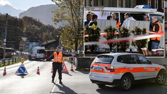 Cảnh sát phong tỏa hiện trường vụ xả súng làm 3 người thiệt mạng 