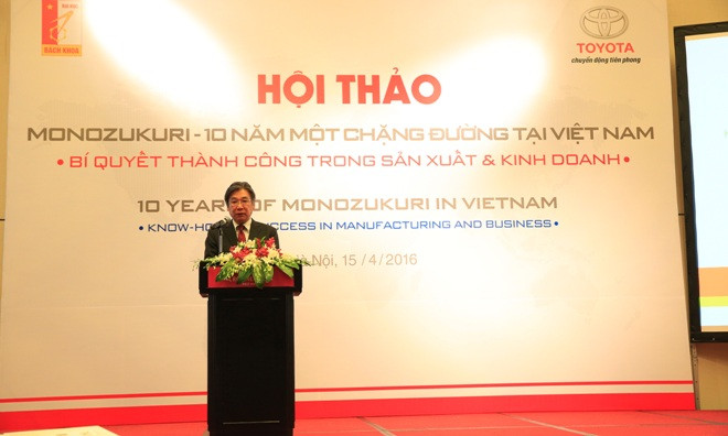 Ông Yoshihisa Maruta - TGĐ TMV phát biểu tại hội thảo