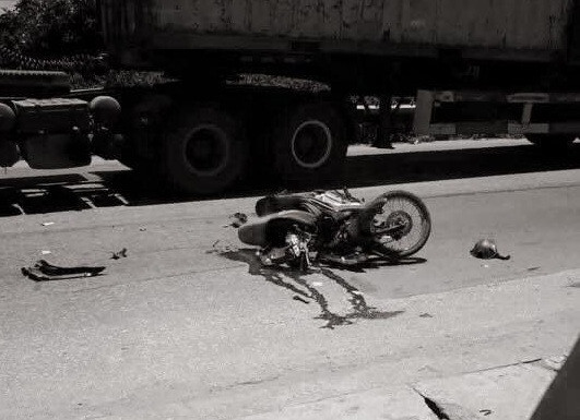 Hiện trường vụ tai nạn. Ảnh: Ninh Bình.