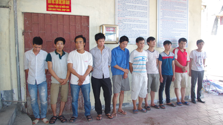 Các đối tượng bị khởi tố tại CQĐT