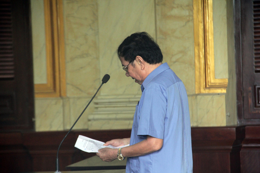  Nguyên Chủ tịch Tập đoàn Cao su Việt Nan - Lê Quang Thung vừa bị tuyên phạt 4 năm tù. Ảnh: Tân Châu