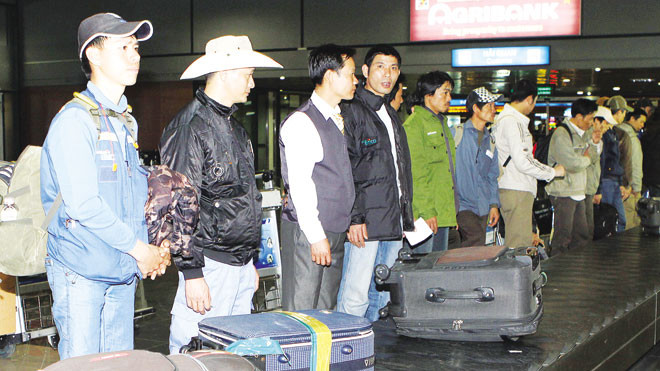Đến hết tháng 11/2014, nếu tỷ lệ lao động Việt Nam vẫn bỏ trốn ở mức cao như hiện nay, nguy cơ mất thị trường Hàn Quốc là chắc chắn. Ảnh: Bảo Anh