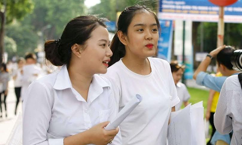 Thí sinh dự thi THPT 2016. Ảnh: Như Ý.