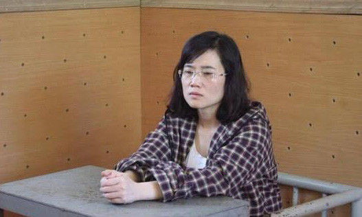 Bị can Nguyễn Thị Lam.