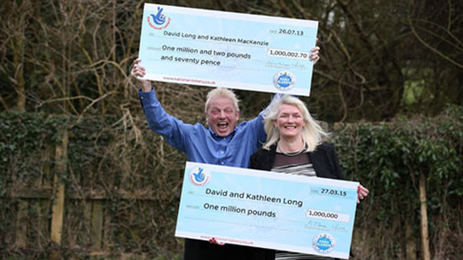 Siêu may mắn, cặp vợ chồng 2 lần trúng độc đắc triệu đô