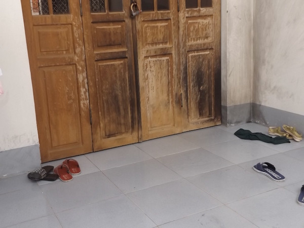 Ngôi nhà nơi xảy ra vụ việc.