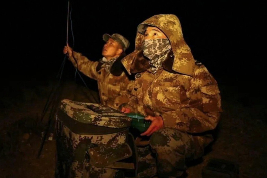 Hình ảnh về cuộc tập trận được quân đội Trung Quốc cho đăng tải. (Ảnh: SCMP)