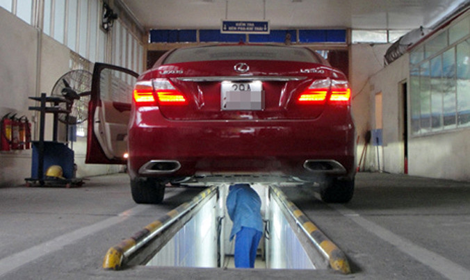 Trung tâm kinh doanh kiểm định phương tiện bắt buộc phải lắp camera giám sát. Ảnh minh hoạ: Bá Đô.