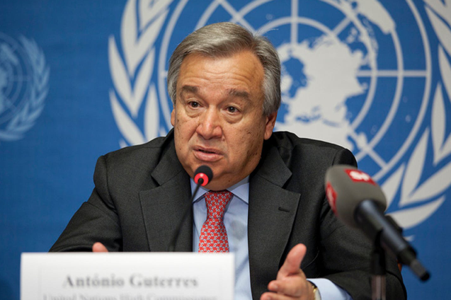Tổng thư ký LHQ Antonio Guterres. (Ảnh: UN)