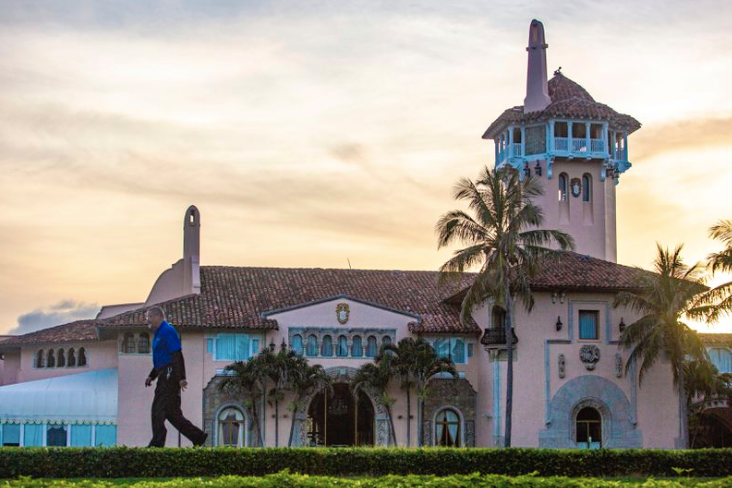 Khu nghỉ dưỡng Mar-a-Lago. (Ảnh: New York Times)