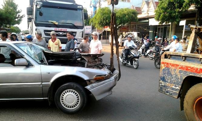 Ảnh hiện trường vụ TNGT