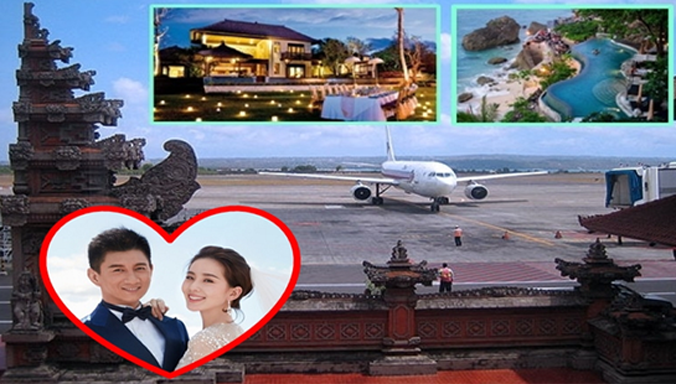 Ngô Kỳ Long thuê 6 máy bay phục vụ vận chuyển hoa và trang phục cưới. Ảnh: Phượng Hoàng.