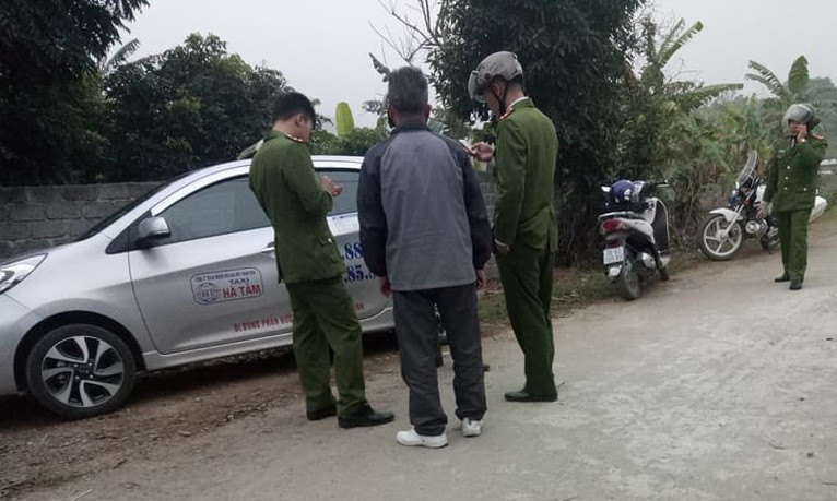 Hiện trường vụ việc.