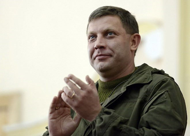 Alexander Zakharchenko, lãnh đạo Cộng hòa Nhân dân Donetsk tự xưng. (Nguồn: AFP) 