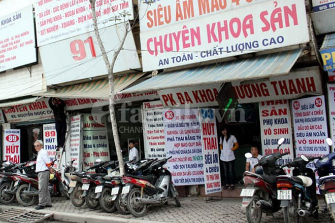 Phá thai tại phòng khám tư tiềm ẩn nhiều nguy cơ. Ảnh minh họa.